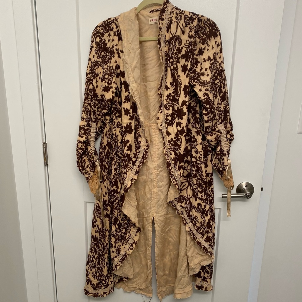 Free People Lara Doublecloth Duster